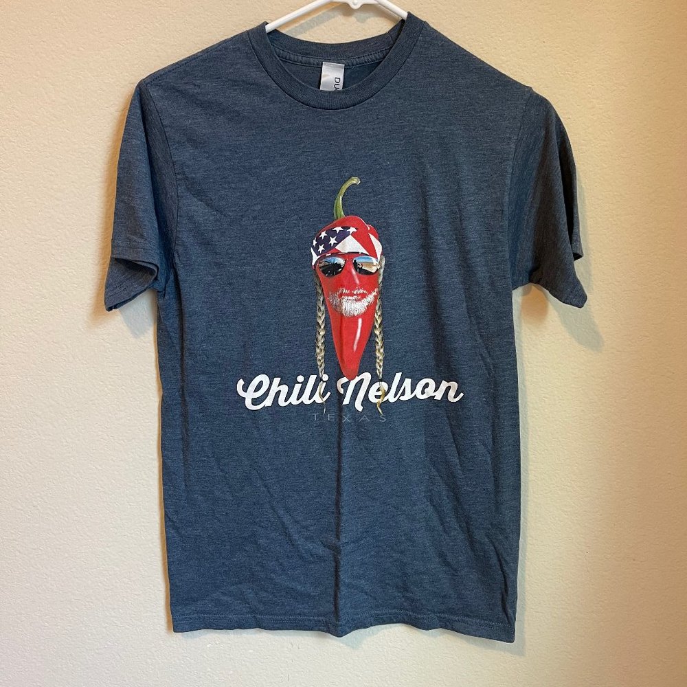 Chili Nelson Graphic Tee - Blue